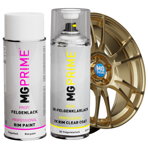 Premium felgenlack set gold - premium,