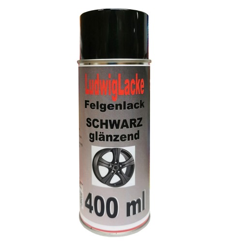 Felgenlack schwarz glänzend