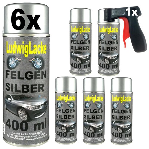 Felgensilber spraydosen - , 6