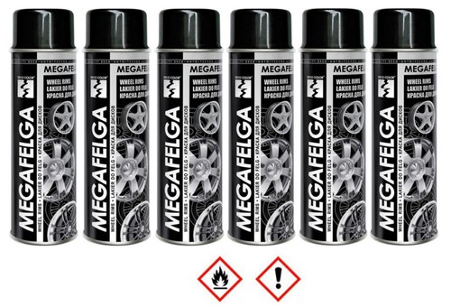 6er sparpack 500ml schwarz - 6er,