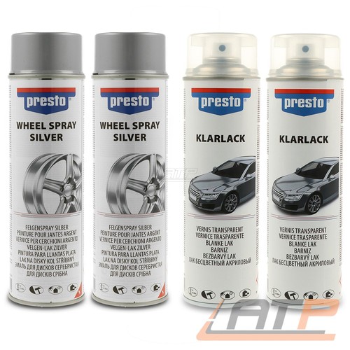 500ml felgensilber - 2x,