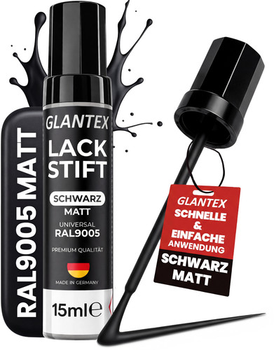 Lackstift schwarz matt 15ml - lackstift,