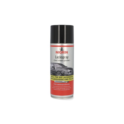 Lackspray schwarz glänzend - schwarz,