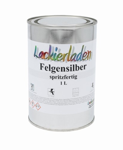 Felgensilber liter - felgensilber, 1,0