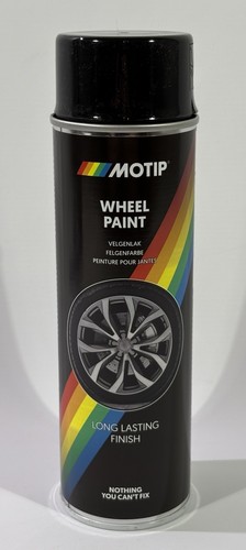 Motip 500ml wheelspray schwarz - 500ml,